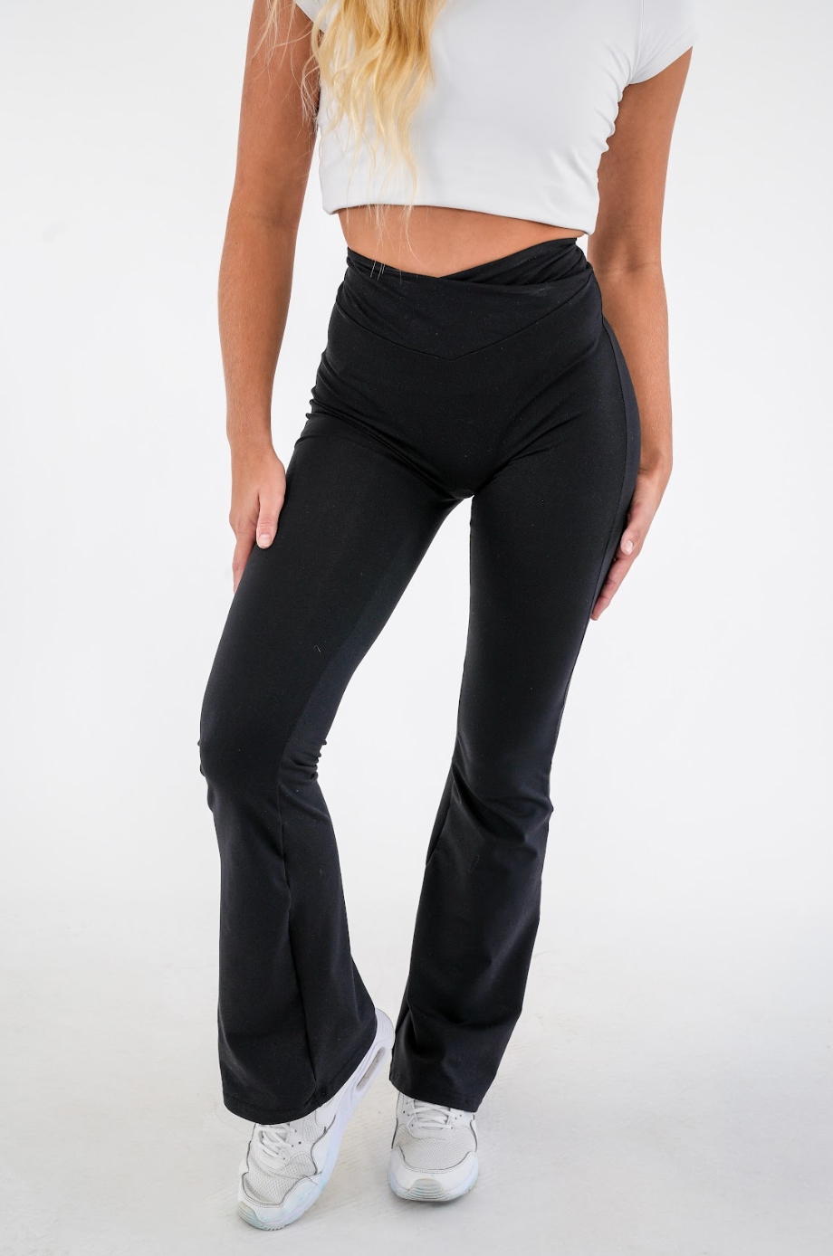 Wrapped Waist Flares